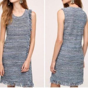 Holding Horses Knit Fringe Sweater Dress